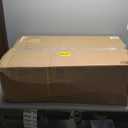 OPPODREAM Soft 10x14 Area Rugs, Washable Rugs 10x14 with Non Slip Backing, Low-Pile Faux Cashmere 10 x 14 Carpet, Navy Blue & Gold