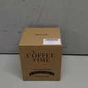 M&SENSE Cappuccino Coffee Scented Candles, Soy Wax 12.3oz 75 Hours Long Lasting Clean Burn, Non Toxic Fall Candle for Kitchen, Holiday Aromatherapy Gifts for Coffee Lovers, Cozy Winter Home Decor