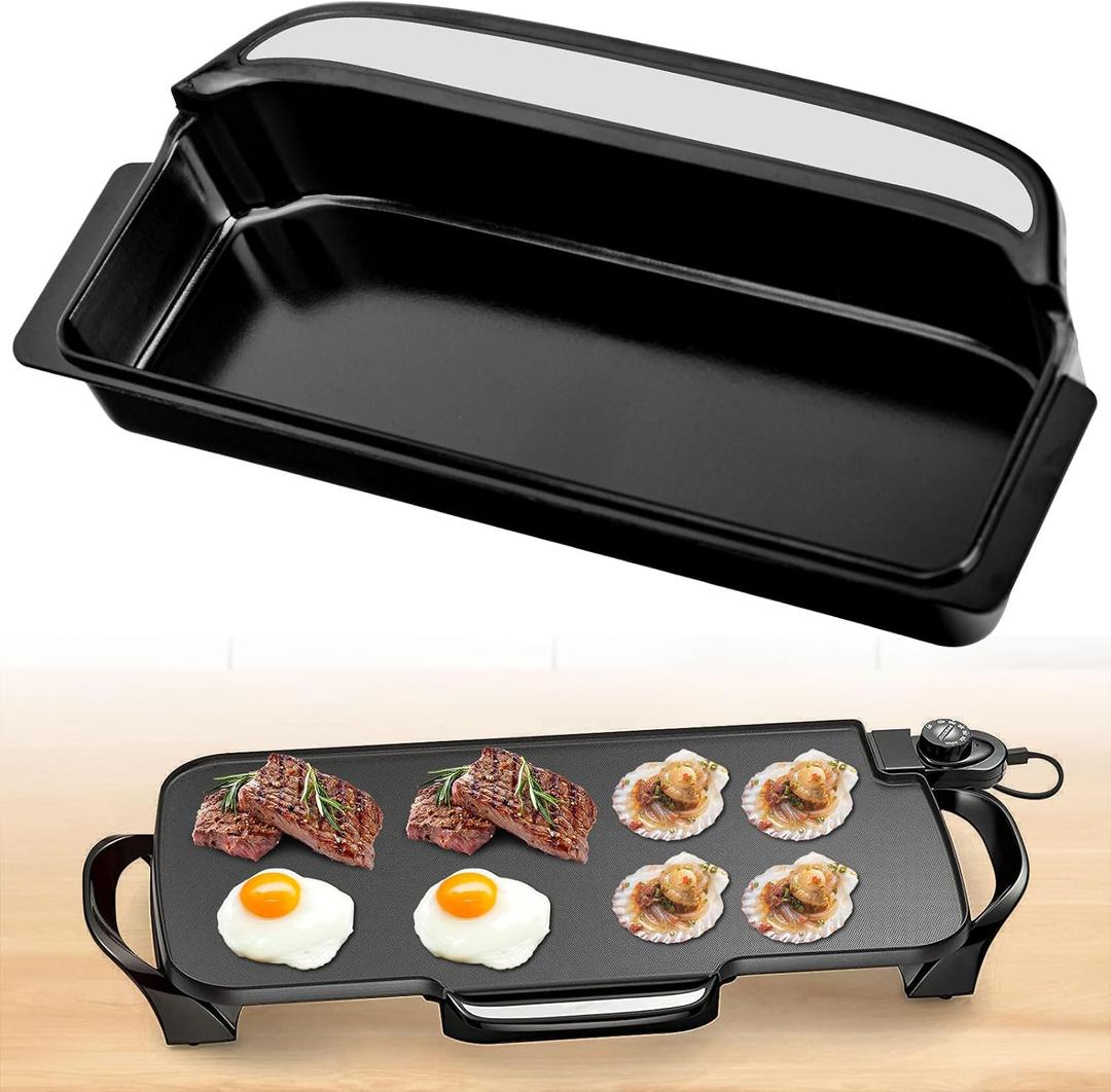 85888 Drip Tray Replacement Compatible with Presto 0706101 22" Electric Griddle with Removable Handles for 0706101 0706201 Griddles