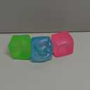 4 Pack Stress Cube Sensory Fidget Toys for Anxiety Stress Relief, Slow Rising Fidget Cube Squeeze Toys, Squishy Cube Filled with Thick Substance, Ice Cube Stress Balls for Adults Kids