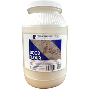 Fiberglass Supply Depot Wood Flour Filler Gallon