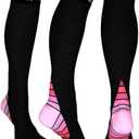 Physix Gear Compression Socks 20-30 mmHg - Men & Women - Running, Nurses, Shin Splints, Flight, Travel