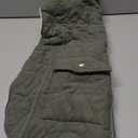 Malier Dog Winter Coat, Windproof Dog Cold Weather Coats with Real Pocket, Winter Extra Warm Pet Coat Fleece Jacket Reflective Clothes for Small Medium Large Dogs and Puppy (Green, XL)