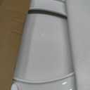 Garvee Non-Electric Bidet Toilet Seat for Round Toilets Dual Nozzle System, Manual Control, Cold Water Bidet Attachment, Easy to Install, White