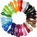 Marrywindix 29 Pairs 39" Round Colourful Athletic Shoe Laces for Sneakers Skate Shoes Boots Sport Shoes (29 colors)