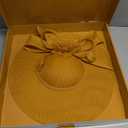 dressfan Church Fascinator Derby Hats for Women,20s 50s Linen Vintage Derby Hat for Church/Wedding/Cocktail/Tea Party