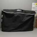 Yaheetech Massage Table Portable Lash Beds Spa Bed Massage Couch Foldable Spa Tables Adjustable 2 Fold with Non-Woven Bag 24 inch, Black