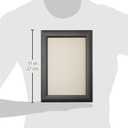 Craig Frames 23x29 Black Picture Frame, Wall Decor for Posters and Photos