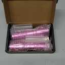 Victoper LED Flashlight 2 Pack Pink, Bright High Lumens Tactical Flashlights High Lumens with 5 Modes, Waterproof Zoomable Flash Light for Outdoor, Gifts for Hunting Camping Essentials Gear