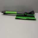 SEAAES 56 Inch Truck Snow Brush Scraper Long Handle, Heavy Duty Extendable Snow Broom for SUV, Windshield Ice Scraper with Foam Grip for Car Automobile Vehicle Window  Green