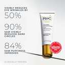 RoC Retinol Correxion Under Eye Cream for Dark Circles & Puffiness, Daily Wrinkle Cream, Anti Aging Skin Care Treatment Women and Men, 0.5 oz 