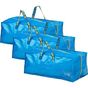 I-K-E-A FRAKTA shopping bag (3 bags )