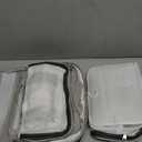 10 Set Compression Packing Cubes for Travel Essentials, Compressible Expandable Packing Cubes for Suitcase, OlarHike Luggage Organizer Bags for Travel, Handy Helper for Organizing Clothes(White)