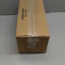 Estmoon 5 Pack Matte Black Door Handles Interior Door Knobs, Home Improvement Keyless Privacy Door Lock, Heavy Duty Zinc Alloy 2.07 lb Door Leverset for Bedrooms Bathrooms