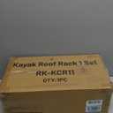 FORWODE Premium Kayak Roof Rack, 1 Pair J-Bar Roof Rack, Folding Adjustable Rack, Weight 80 LBS Heavy Duty Kayak Roof Carrier 1 Kayak, Canoe, SUV, Surfboard on SUV, Car and Truck Crossbar