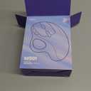 Nulea M501 Wireless Trackball Mouse, Rechargeable Ergonomic, Easy Thumb Control, Precise & Smooth Tracking, 3 Device Connection (Bluetooth or USB Receiver), Compatible for PC, Laptop, Mac, Windows.