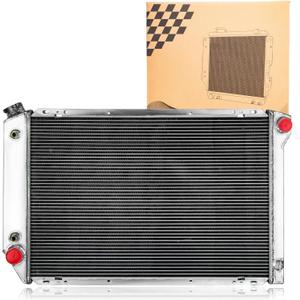 3 Rows Aluminum Radiator For 1980-1984 Ford F150 F250 F350 Bronco 5.0L 5.8L 7.5L V8, Radiator For 1980 1981 1982 1983 1984 F150 F250 F350 Bronco Radiator, All Aluminum Radiator