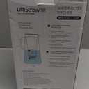 LifeStraw Home Water Filter Pitcher, 7-Cup, Glass with Silicone Base, Juniper, for Everyday Protection Against Bacteria, Parasites, Microplastics, Lead, Mercury, PFAS and a Variety of Chemicals