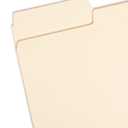 Smead SuperTab Heavyweight File Folder, Oversized 1/3-Cut Tab, Legal Size, Manila, 50 Per Box (15401)