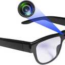 Camera Wearable Video Recording Glasses 1080p - Outdoor Sports Camera Glasses with 32GB Memory Card