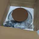 Puroma Cake Turntable, 12'' Aluminium Alloy Cake Stand, Cake Decorating Kit with 3 Icing Spatulas and 4 Icing Combs, Cake Decorating Supplies for Cake, Cupcake, Desserts