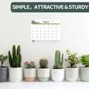 4 x 2026 Wall Calendar, 18 Months Calendar, Jan. 2026 - June 2027, 14.6'' x 11.8'', Desk Calendar 2026 with Large Blocks, Ideal 2026-2027 Calendar for Home, Office, Classroom, or Business Planning