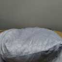 Pharmedoc Pregnancy Pillows, U-Shape Full Body Pillow -Removable Cover Jumbo Size - Gray - Pregnancy Pillows for Sleeping - Body Pillows for Adults, Maternity Pillow and Pregnancy Must Haves