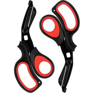 MEUUT 2 Pack Medical Scissors Trauma Shears for Left and Right Hand -8 inch Patented Bandage Scissors Heavy Duty Surgical Grade EMT Scissor for EMT Workers Doctors Nurses