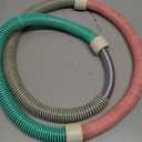 Weighted Fitness Hoop for Adults, Soft Spring Fitness Hoop, 3.3 lbs / 1.5 kg, PVC, for Weight Loss, Fitness, Shaping, Exercise Anytime