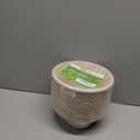 50 x Homestockplus 48 Oz Disposable Bowls - Heavy Duty and Compostable Bowl - Made from Sugarcane and Bamboo Fibers, Microwave Safe - Large Paper Bowl for Soup, Salad, Ramen, Popcorn, etc. [50/ Pack]