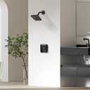 Shower Handle Replacement for Moen T2471BL Genta LX Posi Temp Shower Trim Kit,Matte Black