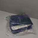 Smiry Memory Foam Toilet Rugs U-Shaped 24x20, Extra Soft Absorbent Non-Slip Contour Bathroom Rugs, Machine Washable Bath Mats for Toilet, Navy Blue