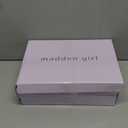 Madden Girl Women's Navida Sneakers (9.5, Grey/White)