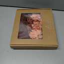 Ling's moment Artificial Flowers Fake Silk Dahlia Faux Foam Roses Combo for DIY Wedding Bouquets Centerpieces Arrangements Bridal Shower Party Home Decorations, Amber & Terracotta, 23pcs