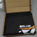 Zettum Outboard Motor Cover - 600D Full Boat Motor Cover Waterproof & Heavy Duty, Fade-Resistant Boat Engine Cover, Fit for Motor up to 25 HP, Black