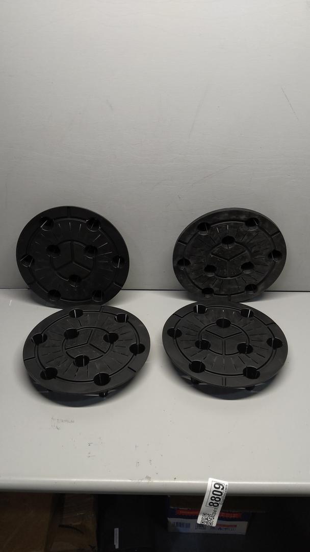 4 Pieces Plant Level Pot Elevator-12 Inch Diameter Big Plant Stands ,Heavy Planter Holder Potted Plant Stand for Deck or Patio