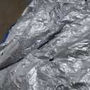 Top Patio Cover 10'x10' Blue and Silver