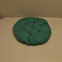 Water Resistant Papasan Cushion, Rocker Chair Pads, Hammock Seating Cushion for Hanging Egg Chair Folding Garden Sofa Patio Garden Swing Chair Peacock Blue Round 24"