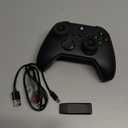 Fisherg Wireless Controller Compatible With Xbox One, Xbox Series X/S, Xbox One X/S, PC, 2.4GHz Gamepad With RGB LED Light, Black