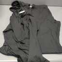 AUXDIO Women 2 Piece Outfits Casual Workout Sets Bodycon Tracksuit Zip Up Long Sleeve Hoodle Jacket Jogger Pants Set Small