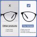 Przene 4 Pack Blue Light Blocking Reading Glasses,Readers for Women and Men with Spring Hinge