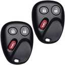 MechanMagic Keyless Entry Remote Control Key Fob Replacement Fits for Chevy Silverado 1500 2500HD 2003-2006 Avalanche Equinox SSR Suburban Tahoe GMC Sierra Yukon XL Hummer H2 Cadillac Escalade LHJ011