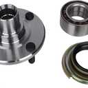 PAROD 518507 Set of 2 Front Wheel Hub Bearing Assembly Compatible with 1993-2002 Toyota Corolla, 1998-2002 Chevy Prizm, 1993-1997 Geo Prizm Non-ABS