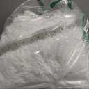 Soft Shag Runner Rug 2x6 for Bedroom, Fluffy Plush Throw Area Rug Non Slip for Bedside Dorm Hallways, Washable Long Runners for Couch Closet Nursery Living Room, Cream White