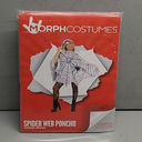 Morphcostume Spider Web Poncho, One Size