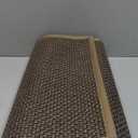 Kitchen Mat Set of 2 PCS, Cushioned Non Slip Rugs for Kitchen Floor, Absorbent Runner Comfort Standing Mats Washable for Kitchen, Office, Home (Brown, 17.3"x47"+17.3"x30")