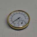 Sauna Thermometer 2 in 1 Thermometer Hygrometer for Sauna Room, Sauna Accessories for Any Barrel or Infrared Steam Saunas