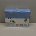 Snow Tube for Teen Outdoor Sledding, 36" Set of 3 Inflatable Heavy-Duty Snow Sled Thickened PVC Snow Toys with Handles Tow Rope Snow Tube Toys, Fun Winter Toys Outdoor Blow Up Sleds for Family