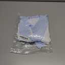 Toddler Girl Summer Outfit Letters Embroidery Cross Back Pinafore Top and Shorts Kids Striped Seersucker Clothes Set (Blue, 2-3T) (S)