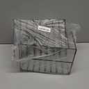 2 Sets Wire File Organizer for Desk,File Folder Holder/Rack/Stand,File Sorter Organizer,Desktop Record/Clipboard Holder,8 Sections Storage,Anti-Scratch/Rusty,Steel Stable Holder,Black